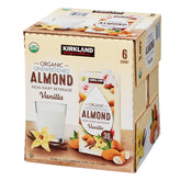 Kirkland Signature, Organic Almond Beverage, Vanilla, 32 fl oz, 6-Count