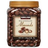 Kirkland Signature Almonds, Milk Chocolate, 3 lb - USA MEGA SHOP