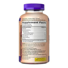 Kirkland Signature Calcium 500 mg with D3 & Zinc, 240 Adult Gummies - USA MEGA SHOP