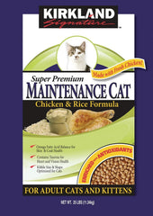 Kirkland Signature Cat Food Super Premium, 25 lbs