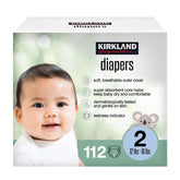 Kirkland Signature Diaper Size 2, 112-count - USA MEGA SHOP