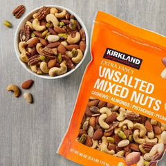 Kirkland Signature Extra Fancy Mixed Nuts, Unsalted, 2.5 lbs - USA MEGA SHOP