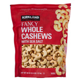 Kirkland Signature Fancy Whole Cashews, 2.5 lbs - USA MEGA SHOP