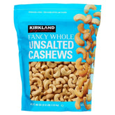 Kirkland Signature Fancy Whole Cashews, Unsalted, 2.5 lbs - USA MEGA SHOP