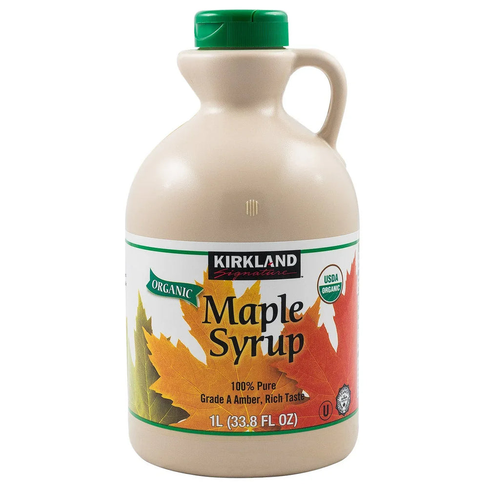 Kirkland Signature Organic Pure Maple Syrup, 33.8 oz - USA MEGA SHOP