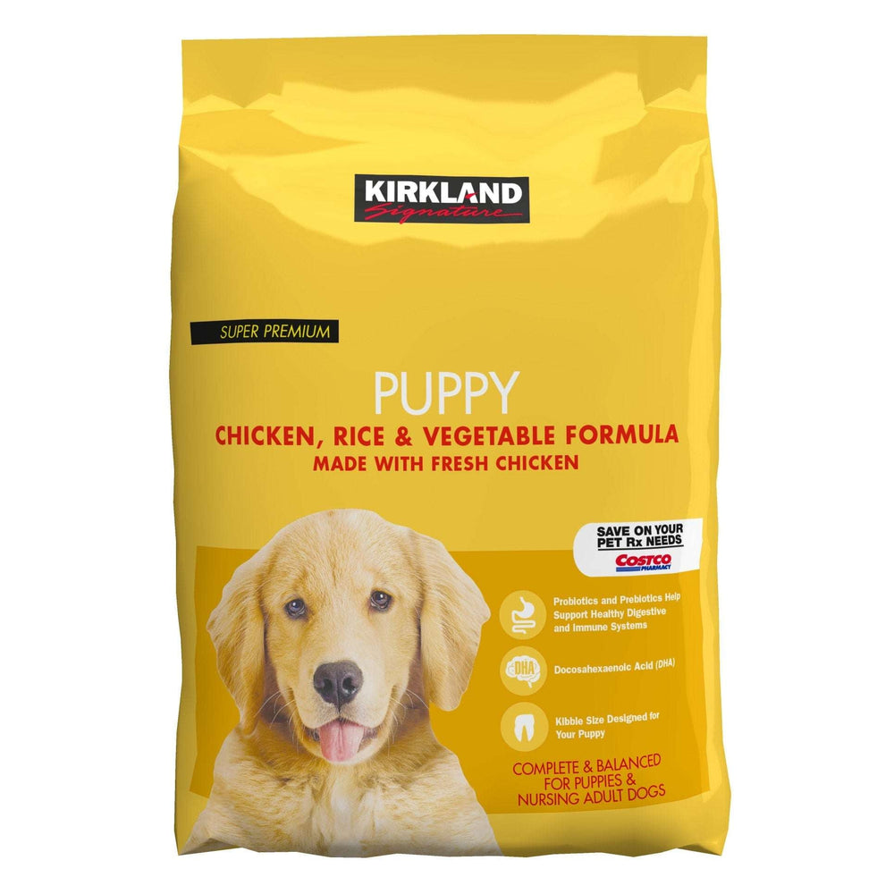 Kirkland Signature Puppy Formula Chicken, Rice and Vegetable Dog Food 20 lbs