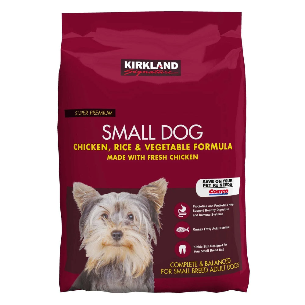 Kirkland Signature Small Formula Chicken & Vegetable Dog Food 20 lb. - USA MEGA SHOP