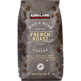 Kirkland Signature Whole Bean Coffee, French Roast, 2.5 lbs - USA MEGA SHOP