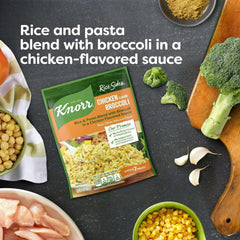 Knorr No Artificial Flavors Creamy Chicken Broccoli Rice, 5.5 oz Regular Pouch - USA MEGA SHOP