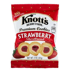 Knott's Bite Size Cookies, Strawberry Shortbread, 2 oz, 36-count - USA MEGA SHOP
