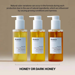 Knours Your Only 2-in-1, Oil-to-Foam Non-Stripping Facial Cleanser, 4.9 fl oz, 2-pack