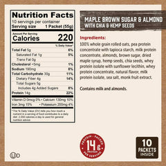 Kodiak Cakes Nuts & Seeds Oatmeal, Variety Pack, 20 pk.
