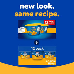 Kraft Original Macaroni and Cheese Easy Microwavable Dinner, 2.05 oz., 12 pk.