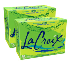 LaCroix Sparkling Water, Lime, 12 fl oz, 24-count - USA MEGA SHOP