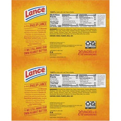 Lance Toasty Cracker Sandwiches, 1.29 oz, 40-count