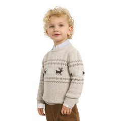 Lands' End Boys Holiday Sweater