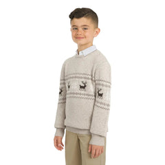 Lands' End Boys Holiday Sweater