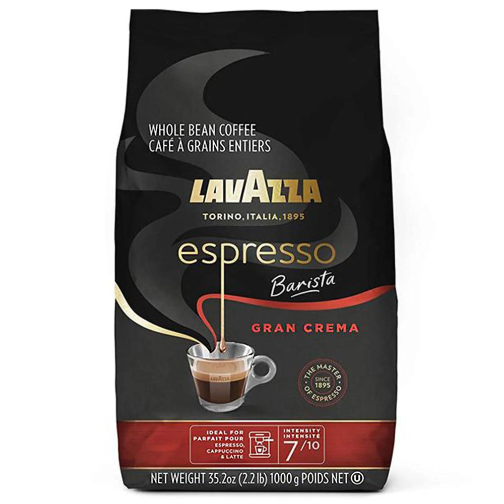 Lavazza Espresso Gran Crema Whole Bean Coffee, Medium, 2.2 lbs - USA MEGA SHOP