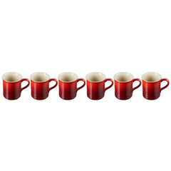 Le Creuset Stoneware 14oz Mug, Set of 6 - USA MEGA SHOP