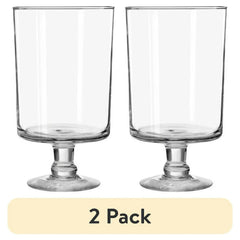 Libbey Classic Harbor Clear Glass Pillar Candle Holder, 11 in. - USA MEGA SHOP