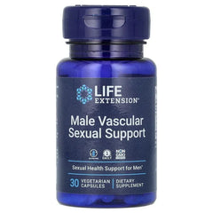 Life Extension, Male Vascular Sexual Support, 30 Vegetarian Capsules - USA MEGA SHOP