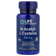 Life Extension, N-Acetyl-L-Cysteine, 600 mg, 60 Capsules