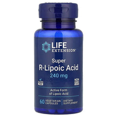 Life Extension, Super R-Lipoic Acid, 60 Vegetarian Capsules
