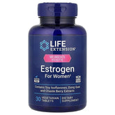 Life Extension, Women's Health, Estrogen for Women, 30 Vegetarian Tablets - USA MEGA SHOP