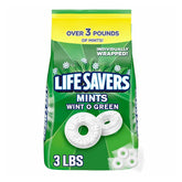 Life Savers Breath Mints Hard Candy, Wint-O-Green, 53.95 oz Bag - USA MEGA SHOP