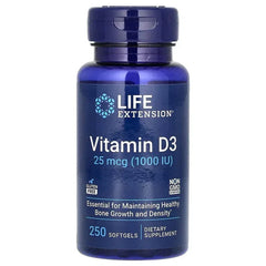 Life Extension, Vitamin D3, Softgels