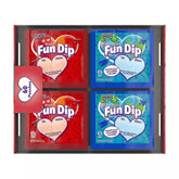 Lik-M-Aid Fun Dip Valentines Day Packs, Cherry Yum Diddly Dip, Razz-Apple Magic Dip, 60 ct. - USA MEGA SHOP