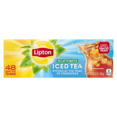 Lipton Black tea Family Iced Tea Bags, 48 ct
