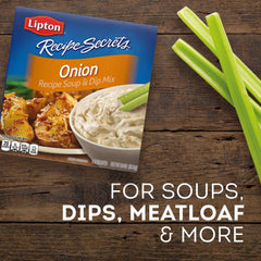 Lipton Onion Recipe Soup and Dip Mix 2 oz., 6 pk. - USA MEGA SHOP