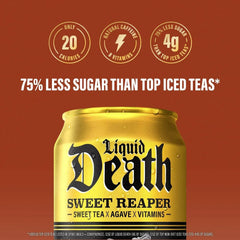 Liquid Death Flavored Iced Tea Variety Pack, 12 fl. oz., 15 pk.