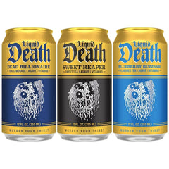 Liquid Death Flavored Iced Tea Variety Pack, 12 fl. oz., 15 pk.