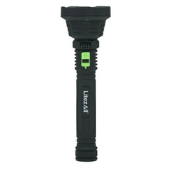 LitezAll Rechargeable ULTAC2 1000 Lumen LED Flashlight – Ultra-Bright, Lightweight & Durable with Battery Meter