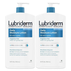 Lubriderm Daily Moisture Body Lotion, 24 fl. oz., 2 pk.