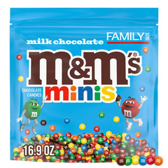 M&M's Minis Milk Chocolate Candy - 1.77 oz Mega Tube (Packaging May Vary)