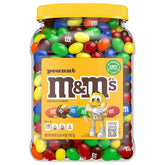 M&M's Chocolate Candy, Peanut, 62 oz Jar - USA MEGA SHOP