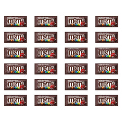 M&M's Milk Chocolate Candy, Full Size, 1.69 oz, 48-count