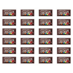 M&M's Milk Chocolate Candy, Full Size, 1.69 oz, 48-count - USA MEGA SHOP