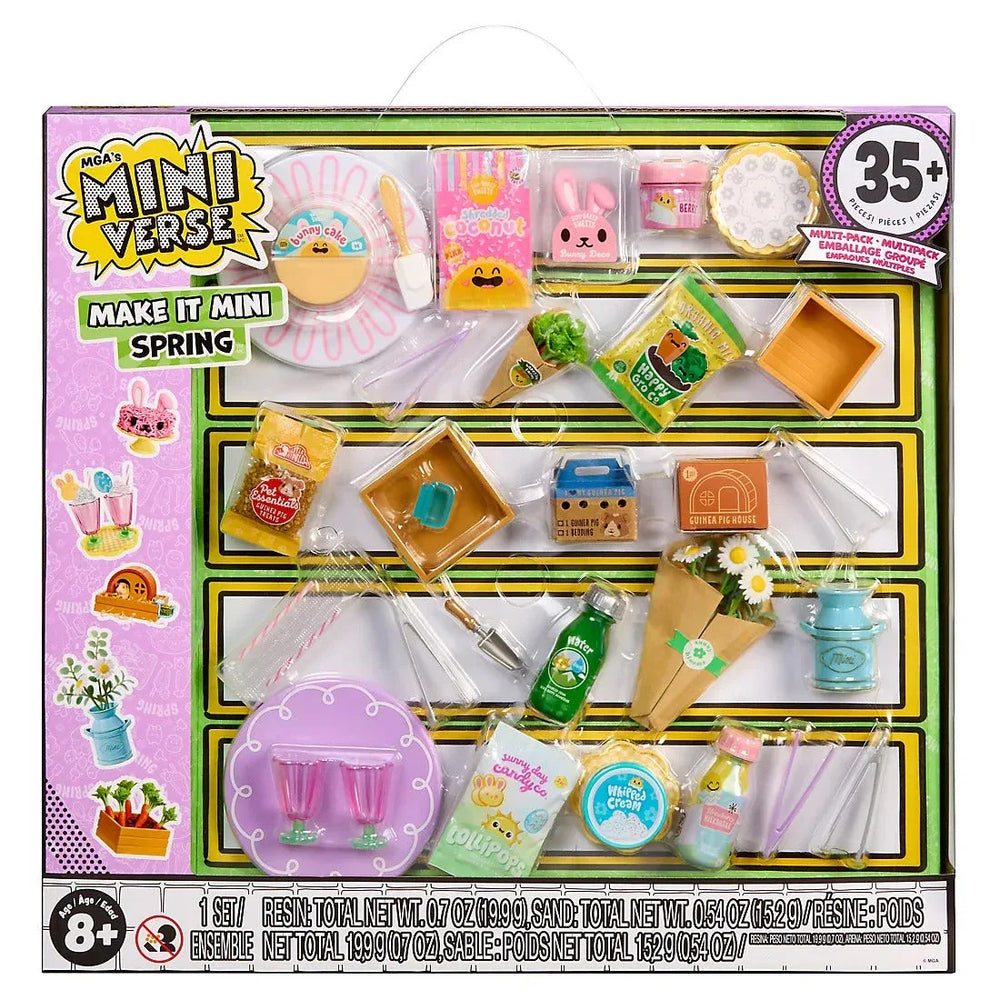 MGA's Miniverse Make It Mini Spring Multipack, Resin Play - USA MEGA SHOP
