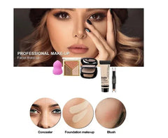 MISS ROSE All In One Makeup Kit,Makeup Kit for Women Full Kit,Multipurpose Women's Makeup Sets,Beginners and Professionals Alike,Easy to Carry
