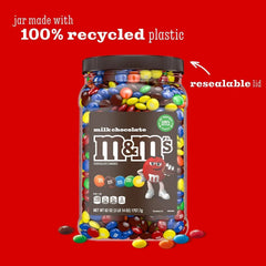 M&M'S Milk Chocolate Candy, 62 oz.