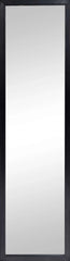 Mainstays 13x49 Black Rectangle Large Wall Mirror for Bathroom or Living Room