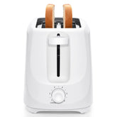 Mainstays 2-Slice Toaster with 6 Shade Settings and Removable Crumb Tray, Arctic White - USA MEGA SHOP
