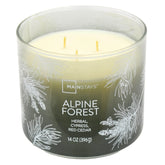 Mainstays 3-Wick Ombre Wrapped Alpine Forest Scented Candle, 14 oz - USA MEGA SHOP