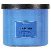 Mainstays 3-Wick Textured Wrapped Starlit Skies Scented Candle, 14 oz - USA MEGA SHOP