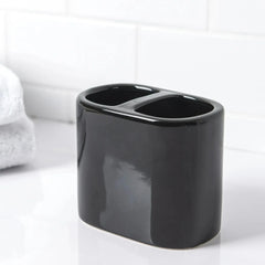 Mainstays Basic Rich Ceramic Toothbrush Holder for Adults - USA MEGA SHOP