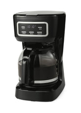 Mainstays CM1449-UL Black 12-Cup Programmable Drip Coffee Maker - USA MEGA SHOP